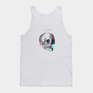 Glitch Skull Tank Top